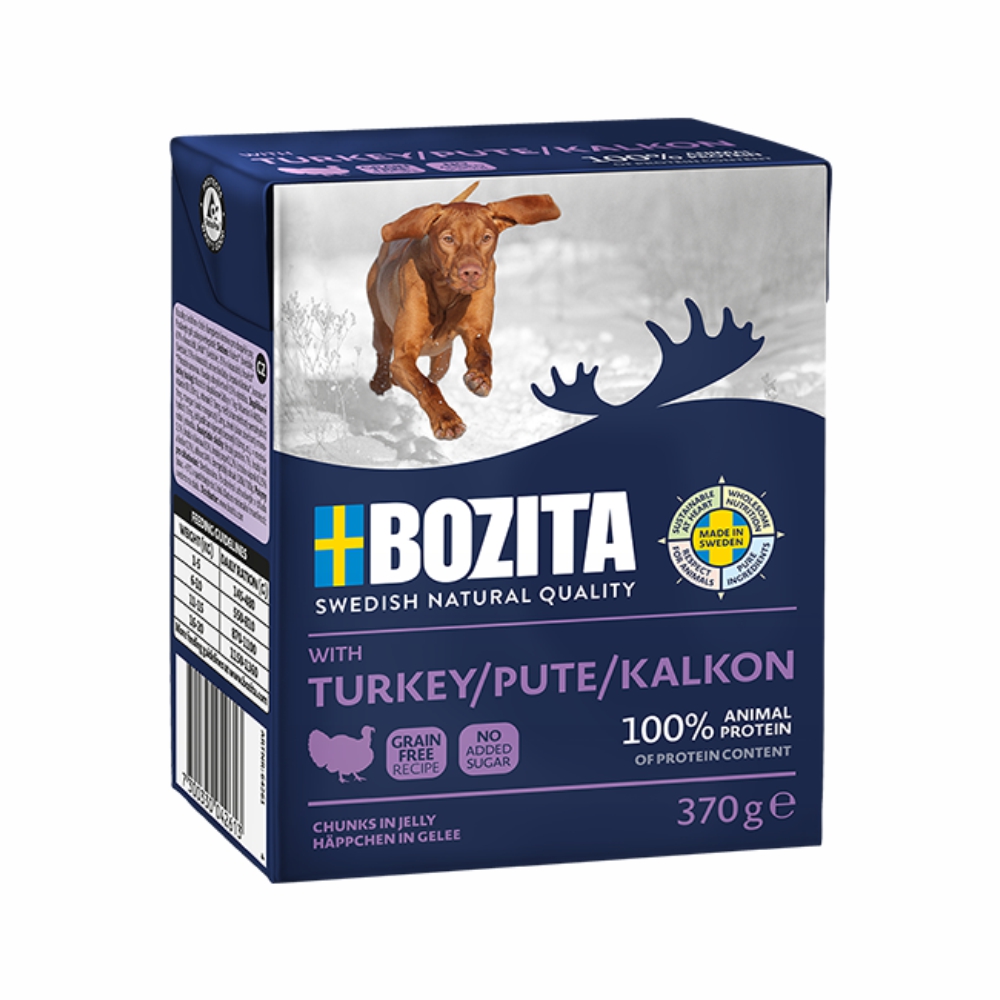 Karma Bozita indyk w galarecie dla psa 370g mokra